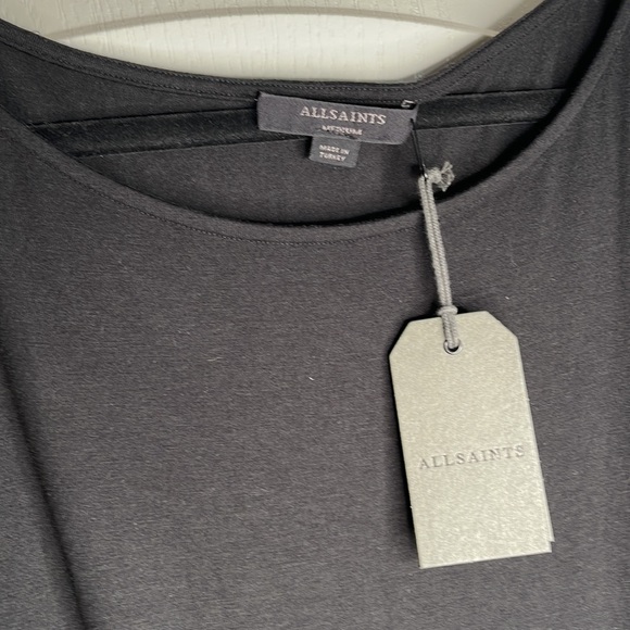 ALL SAINTS Tavi Ruched Drawstring Dress - New with Tag 🏷️ - Picture 7 of 13